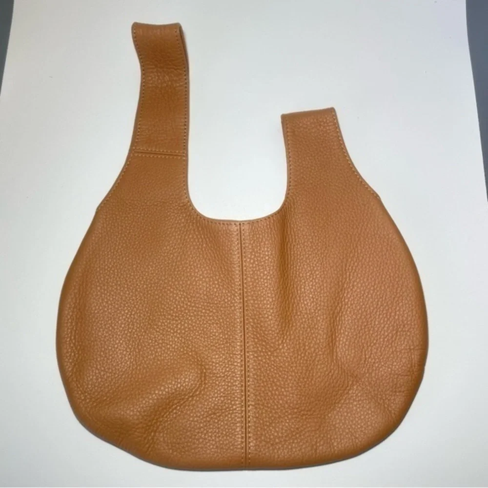 J’Da Tan Leather Women's Italy Wrist Bag